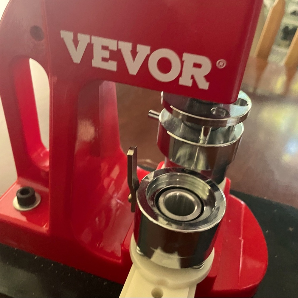 Vevor Button Machine 25mm / 1” pins